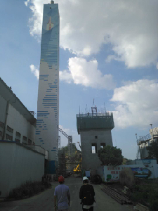 光大环保能源（江阴）有限企业80米方烟囱新建